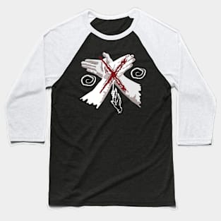 Hands runes vikings signs symbols Baseball T-Shirt